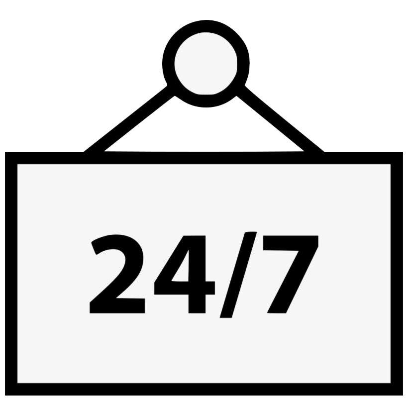 24/7 icon