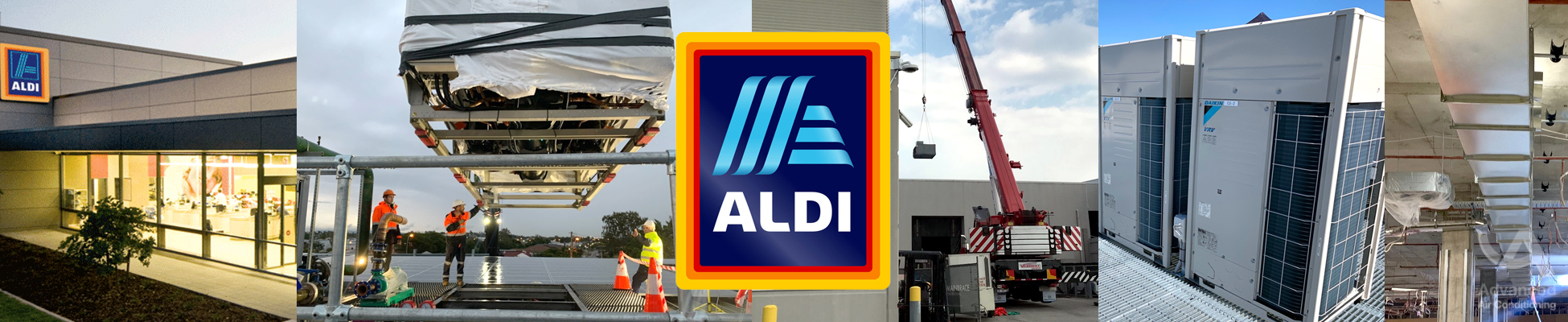 Aldi Commercial HVAC Installation Queensland