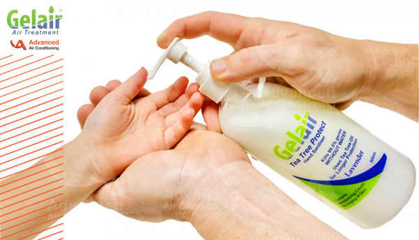 Gelair Hand Sanitiser - Controls Mould Bacteria and Viruses